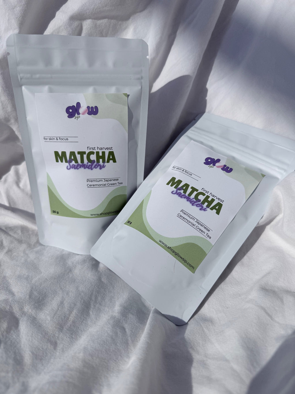 Ceremonialna Matcha Supreme Kultywar Saemidori z Japonii – Zestaw Duo 2×50 g