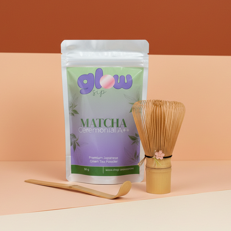 Zestaw do matchy premium  Matcha Saemidori 50g + Chasen + Chashaku gratis