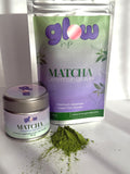 Zestaw Matcha Ceremonial A++ z Japonii 30 g + 50 g GlowSip